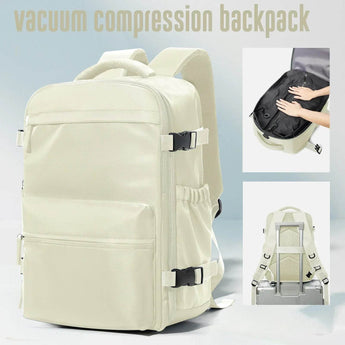 AirVault Backpack anti-theft smart backpack with USB charging port and laptop compartment by Aspire Alley
