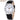 BERNY Railway Leather Watch with classic vintage dial by Aspire Alley