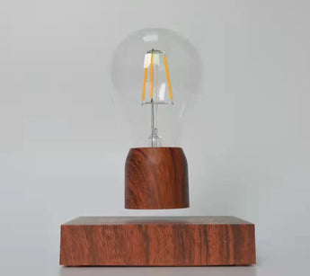 Floating Maglev Bulb Night Lamp with magnetic levitating LED bulb rotating in air - Aspire Alley