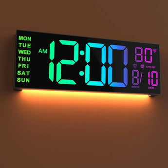 GlowTime Max LED Wall Clock