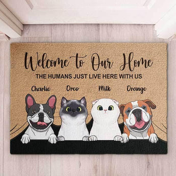 Paw Welcome Mat