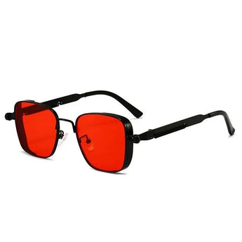 PunkDrive polarized Shades driving sunglasses with bold frame design reducing road glare