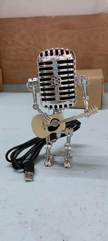 RetroMic Robot Lamp