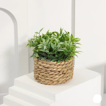 Faux Eucalyptus Desk Plant - Realistic Artificial Greenery Decor - Aspire Alley