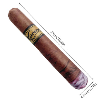 Plush Cigar Dog Toy - Aspire Alley