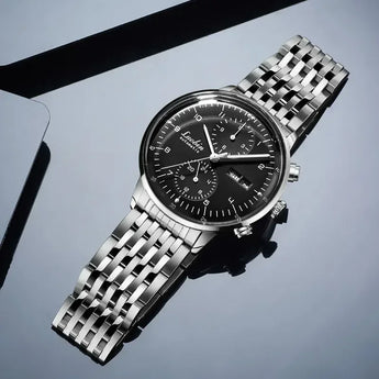 SteelMotion Automatic Watch with stainless steel case and self-winding mechanical movement- Aspire Alley