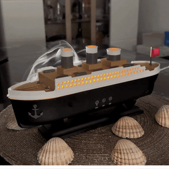 aroma diffuser, humidifier, LED night light- Aspire Alley