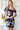 Ruched Floral Dress - Aspire Alley