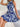 Women's Elegant Lace-Up Ruffled Floral Dress - Aspire Alley