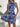 Women's Elegant Lace-Up Ruffled Floral Dress - Aspire Alley