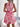 Women's Elegant Lace-Up Ruffled Floral Dress - Aspire Alley