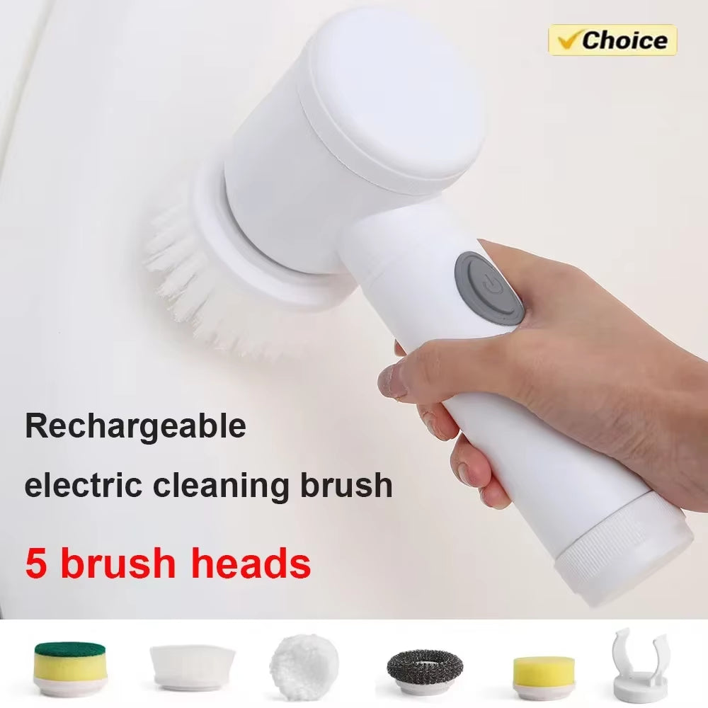 Electric Cleaning Brush Power Scrubber