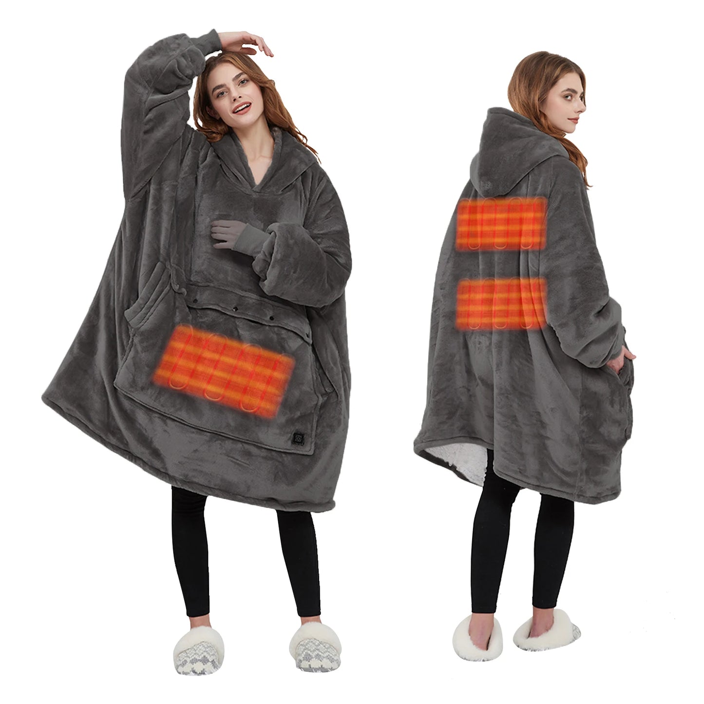 CozyWear Hooded Blanket