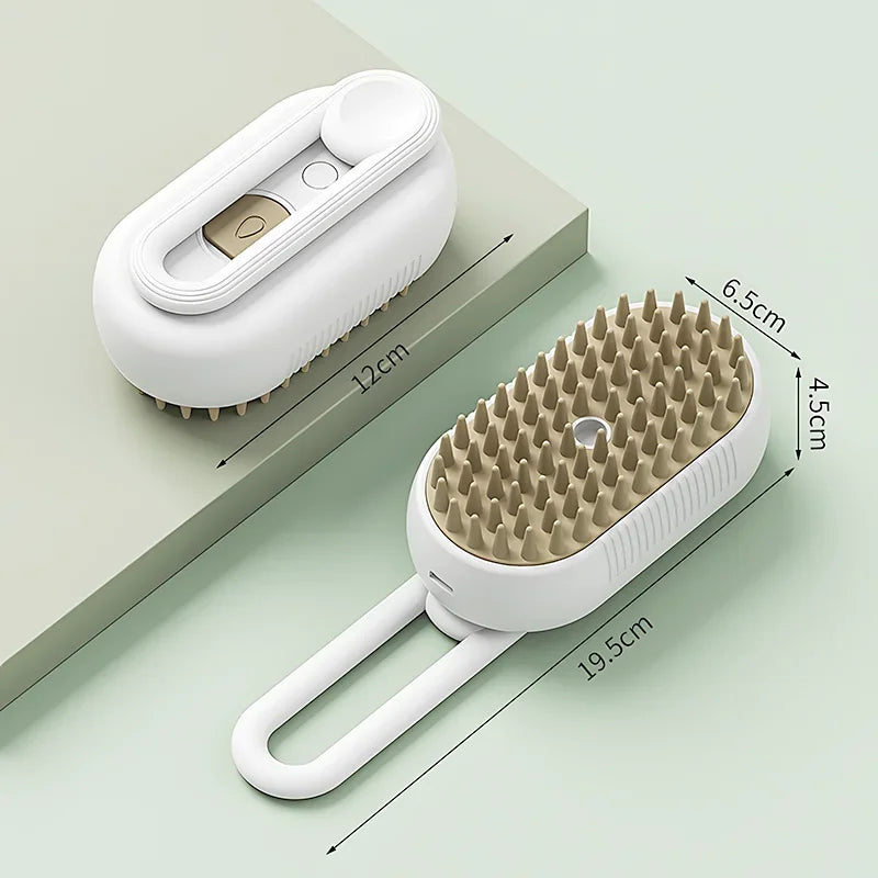 PetGroom 3-in-1 Electric Steam Brush