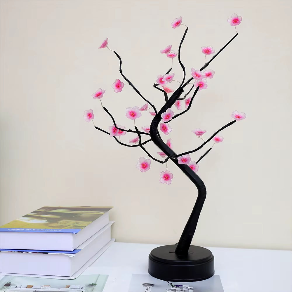 Bonsai Cherry Blossom LED Lamp