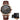 LUXEDGE Chrono Leather Watch