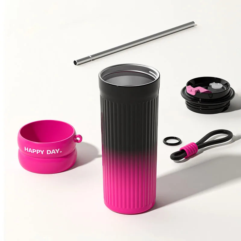 Stainless Steel Thermos Travel Mug for Girls