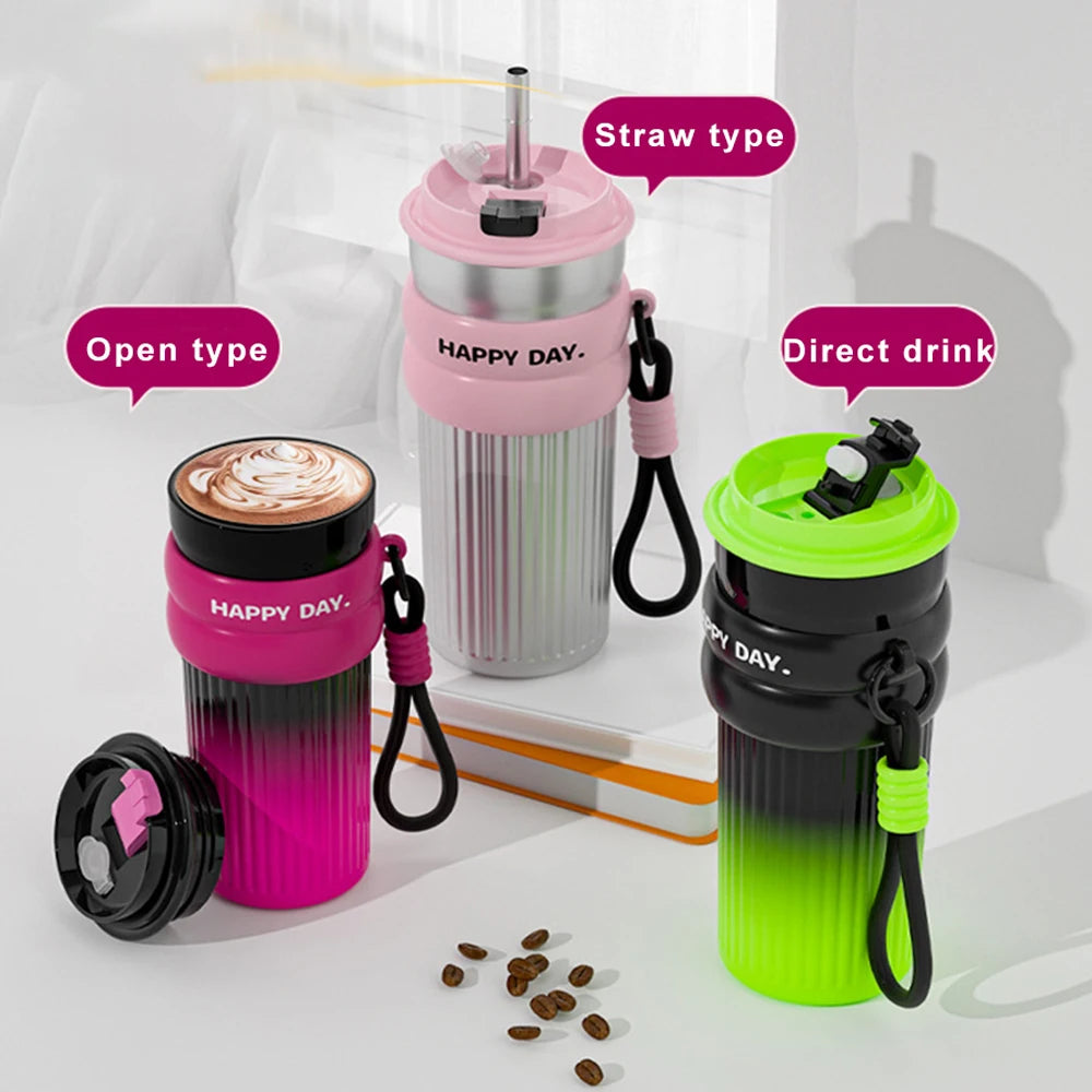 Stainless Steel Thermos Travel Mug for Girls