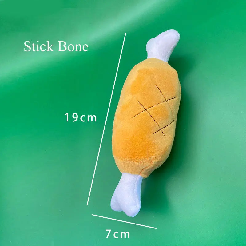 Squeaky Plush Dog Toy