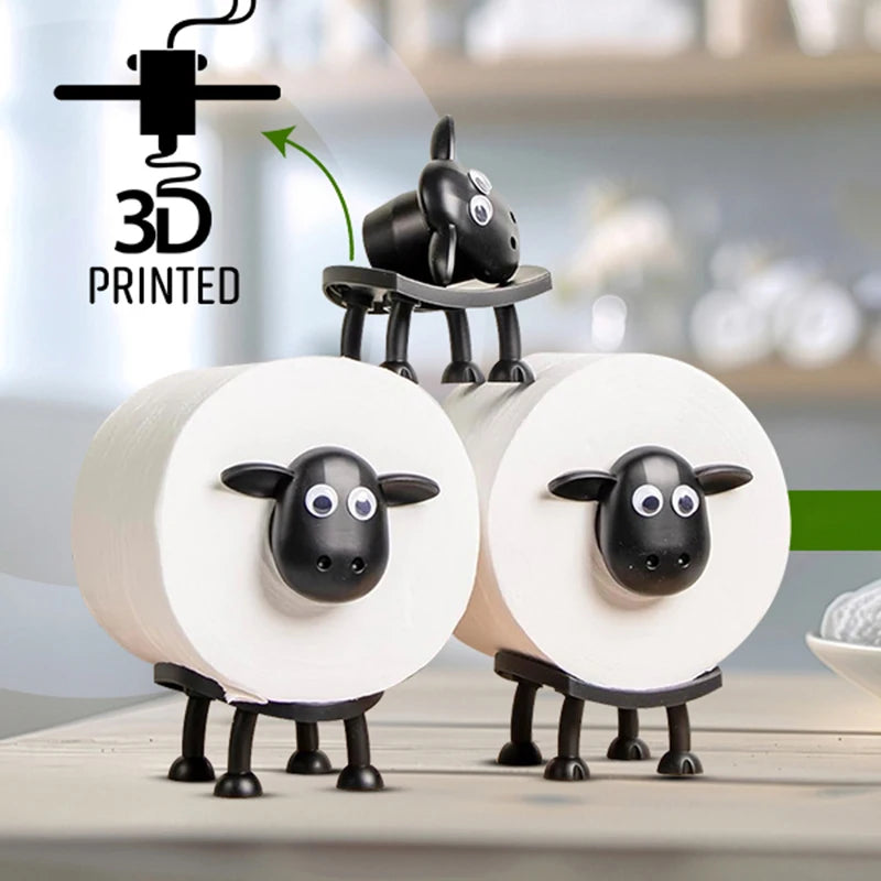 Cute Sheep Toilet Paper Holder