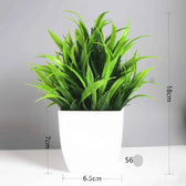 Artificial Eucalyptus Bonsai Plant - Realistic Faux Greenery - Aspire Alley