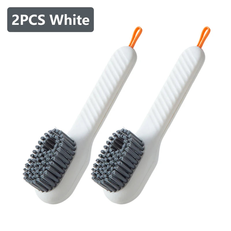 Dual-Use Liquid Shoe & Clothes Brush