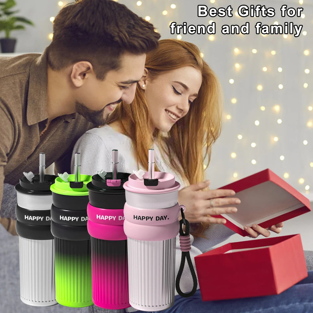 Stainless Steel Thermos Travel Mug for Girls