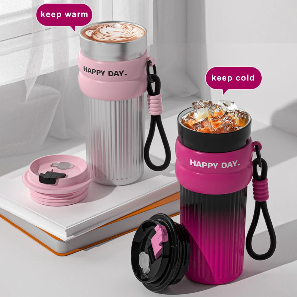 Stainless Steel Thermos Travel Mug for Girls