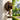 Vintage Dog Welcome Chime hanging on door with rustic metal dog silhouette and bell - Aspire Alley