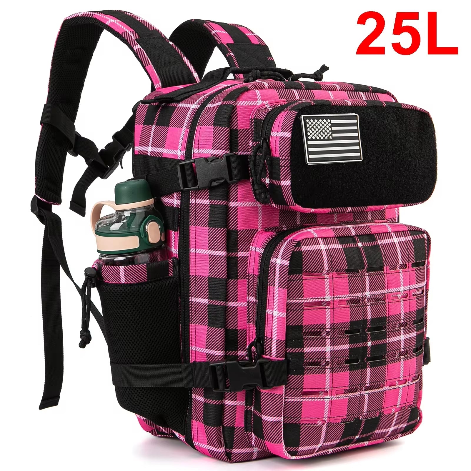 Tactical Backpack with Bottle Holder 25L/45L 