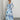 RuffleBloom Printed Maxi Dress